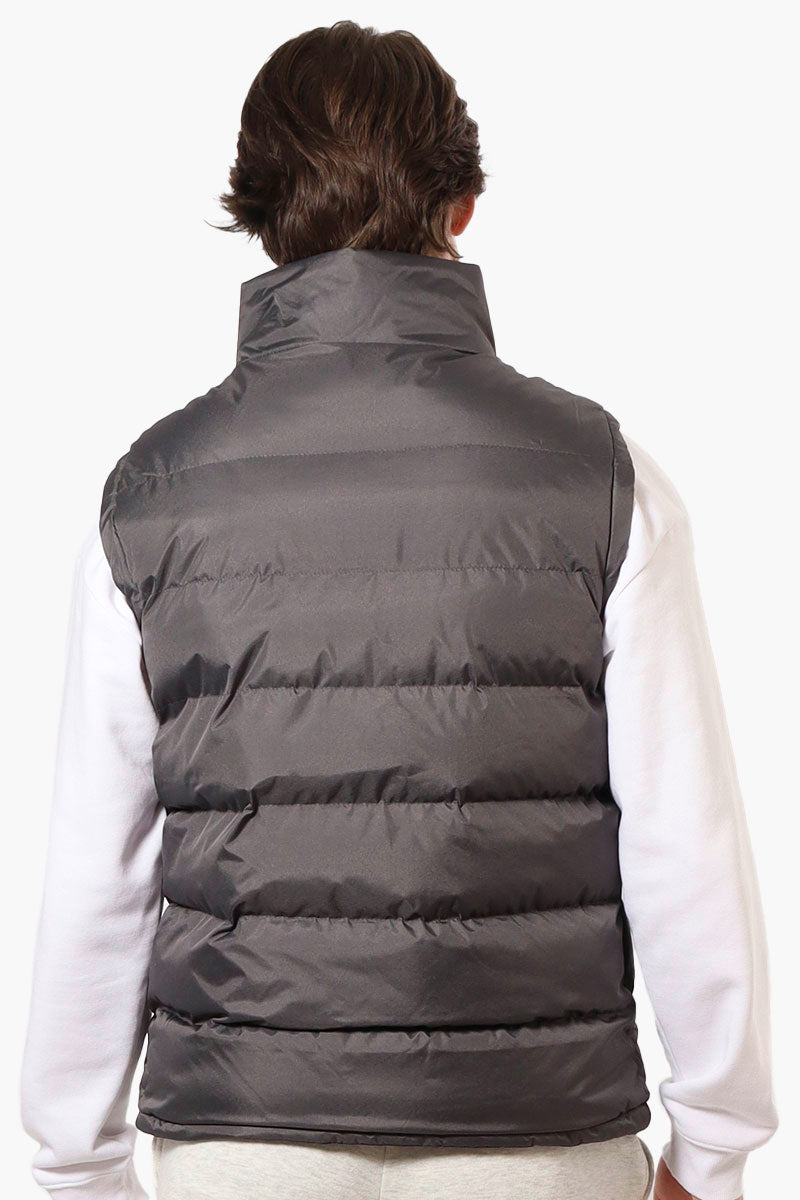 Canada Weather Gear Solid Bubble Vest - Grey - Mens Vests - International Clothiers