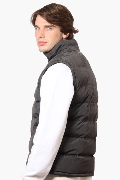 Canada Weather Gear Solid Bubble Vest - Grey - Mens Vests - International Clothiers