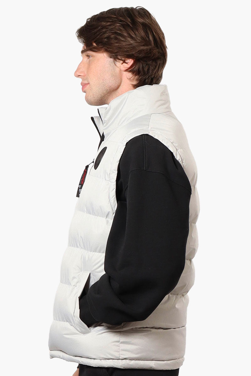 Canada Weather Gear Solid Bubble Vest - Stone - Mens Vests - International Clothiers