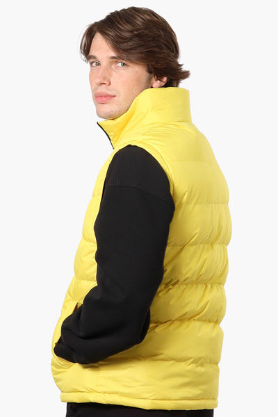 Canada Weather Gear Solid Bubble Vest - Yellow - Mens Vests - International Clothiers