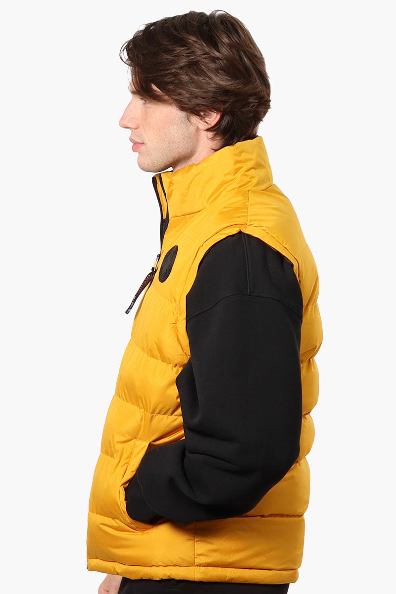 Canada Weather Gear Solid Bubble Vest - Mustard - Mens Vests - International Clothiers