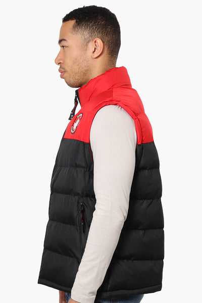 Canada Weather Gear Contrast Bubble Vest - Black - Mens Vests - International Clothiers