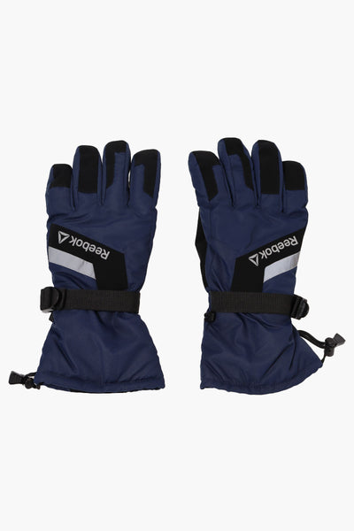 Reebok Touch Screen Ski Gloves - Navy - Mens Gloves - International Clothiers