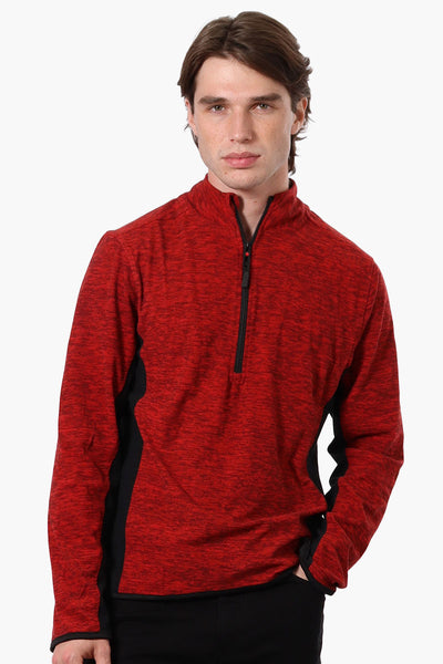 Canada Weather Gear Fleece Pullover Sweatshirt - Red - Mens Hoodies & Sweatshirts - International Clothiers