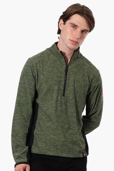 Canada Weather Gear Fleece Pullover Sweatshirt - Olive - Mens Hoodies & Sweatshirts - International Clothiers