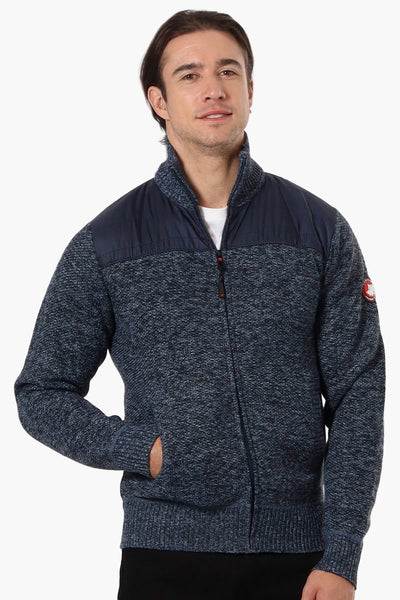 Canada Weather Gear Bonded Fleece Lined Lightweight Jacket - Navy - Mens Lightweight Jackets - International Clothiers