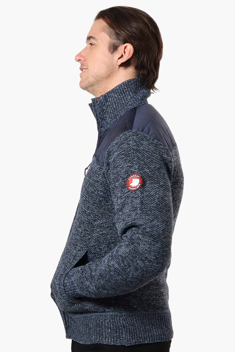 Canada Weather Gear Bonded Fleece Lined Lightweight Jacket - Navy - Mens Lightweight Jackets - International Clothiers