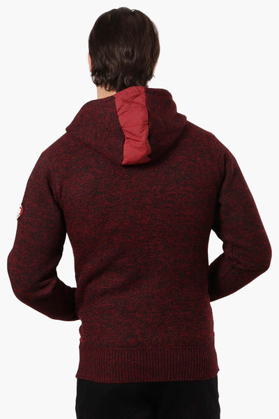 Canada Weather Gear Hooded Fleece Lined Lightweight Jacket - Red - Mens Lightweight Jackets - International Clothiers