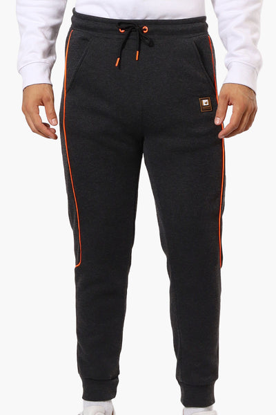 Canada Work Gear Contrast Piping Detail Joggers - Black - Mens Joggers & Sweatpants - International Clothiers