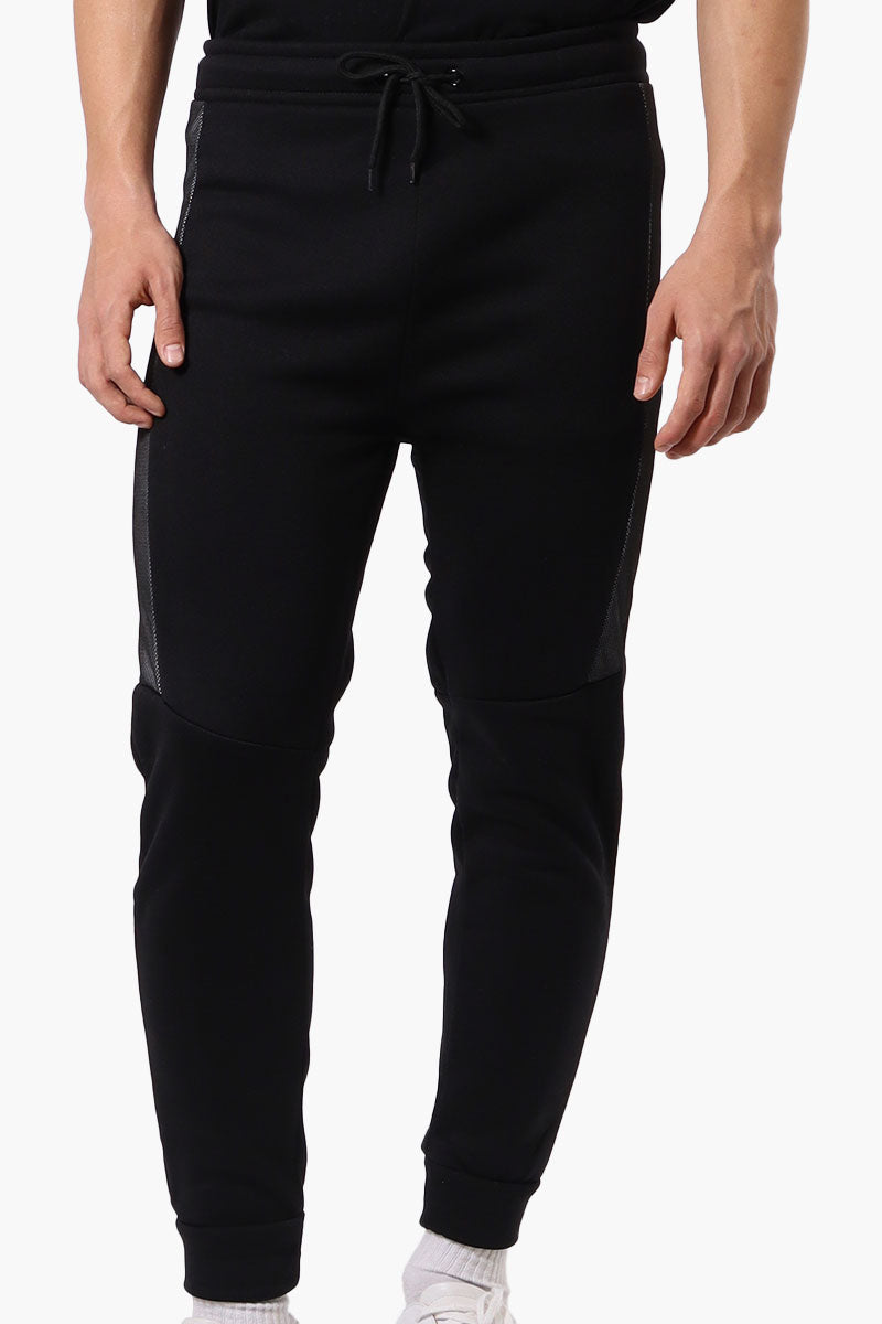 Super Triple Goose Mesh Insert Joggers - Black - Mens Joggers & Sweatpants - International Clothiers