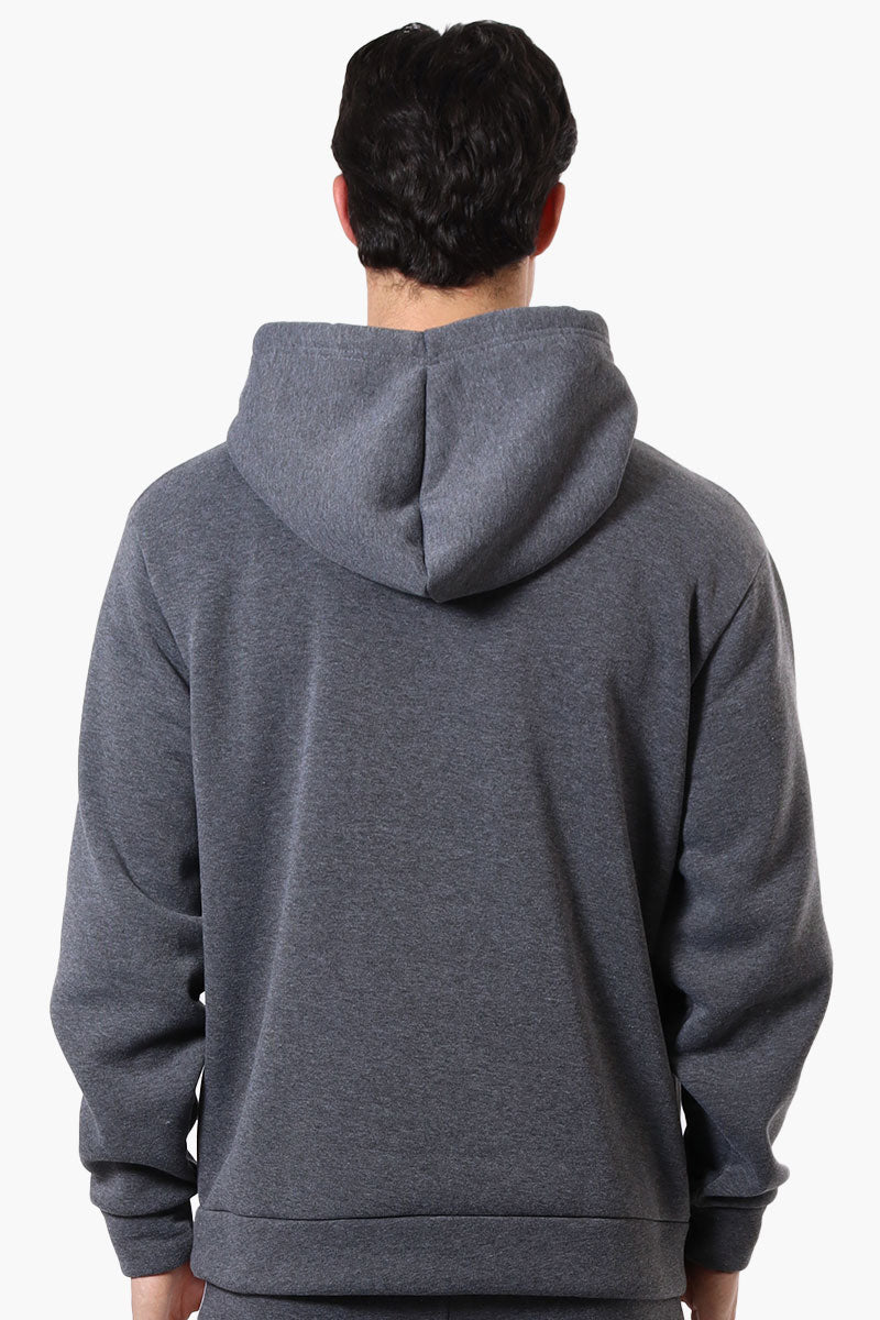 Essentials Super Triple Goose Striped Logo Hoodie - Grey - Mens Hoodies & Sweatshirts - International Clothiers