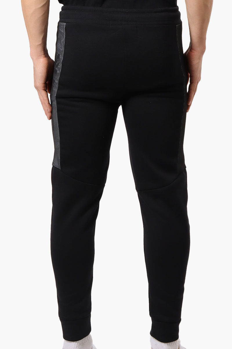 Super Triple Goose Mesh Insert Joggers - Black - Mens Joggers & Sweatpants - International Clothiers