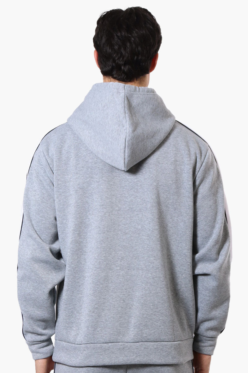 Essentials Super Triple Goose Chest Logo Hoodie - Grey - Mens Hoodies & Sweatshirts - International Clothiers