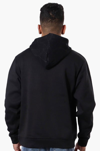 Saints Studio Crochet Detail Hoodie - Black - Mens Hoodies & Sweatshirts - International Clothiers