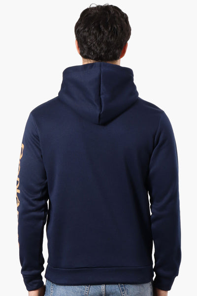 Canada Work Gear Sleeve Print Hoodie - Navy - Mens Hoodies & Sweatshirts - International Clothiers