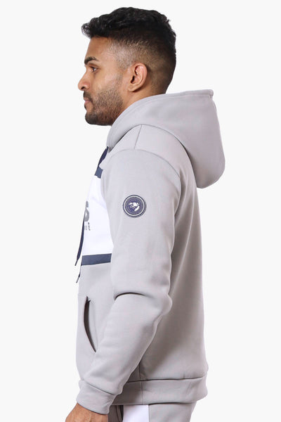 Essentials Super Triple Goose Striped Logo Hoodie - Grey - Mens Hoodies & Sweatshirts - International Clothiers