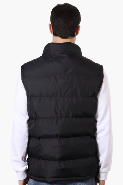 Super Triple Goose Double Pocket Bubble Vest - Black - Mens Vests - International Clothiers