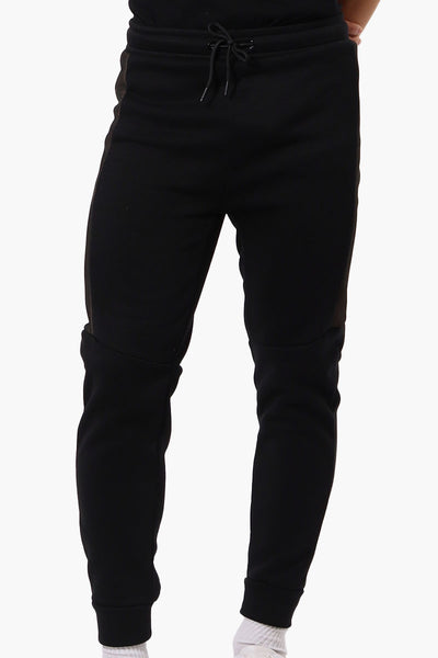 Super Triple Goose Mesh Insert Joggers - Black - Mens Joggers & Sweatpants - International Clothiers