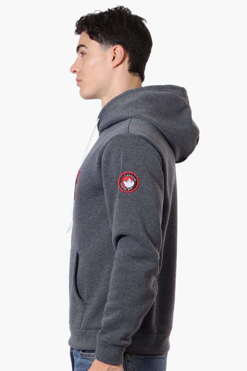 Canada Weather Gear Chest Logo Hoodie - Grey - Mens Hoodies & Sweatshirts - International Clothiers