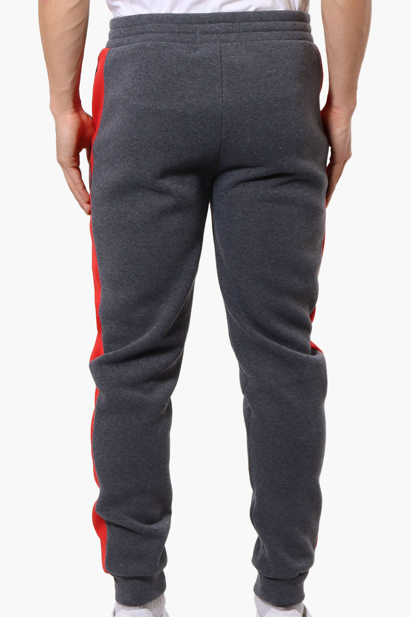 Essentials Super Triple Goose Side Stripe Tie Waist Joggers - Grey - Mens Joggers & Sweatpants - International Clothiers