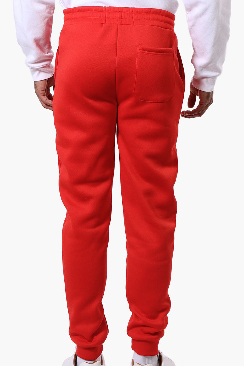 Canada Weather Gear Basic Tie Waist Joggers - Red - Mens Joggers & Sweatpants - International Clothiers