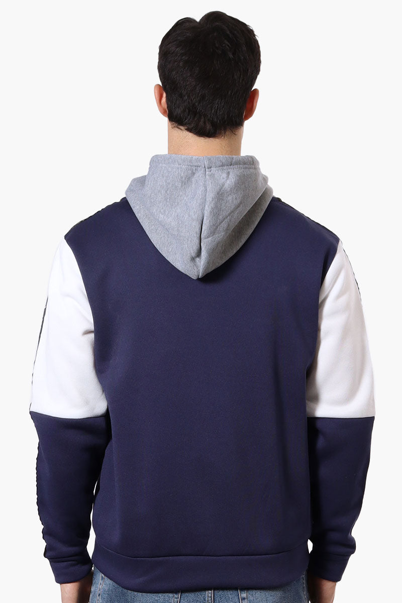 Canada Weather Gear Colour Block Sleeve Detail Hoodie - Grey - Mens Hoodies & Sweatshirts - International Clothiers