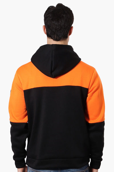 Essentials Super Triple Goose Colour Block Hoodie - Orange - Mens Hoodies & Sweatshirts - International Clothiers