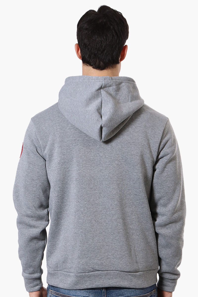 Canada Weather Gear Chest Logo Hoodie - Grey - Mens Hoodies & Sweatshirts - International Clothiers