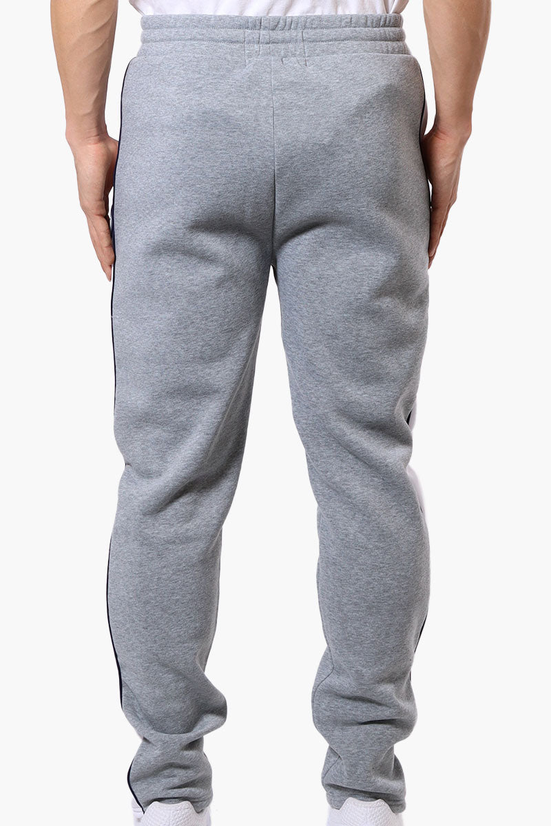 Essentials Super Triple Goose Side Stripe Tie Waist Sweatpants - Grey - Mens Joggers & Sweatpants - International Clothiers