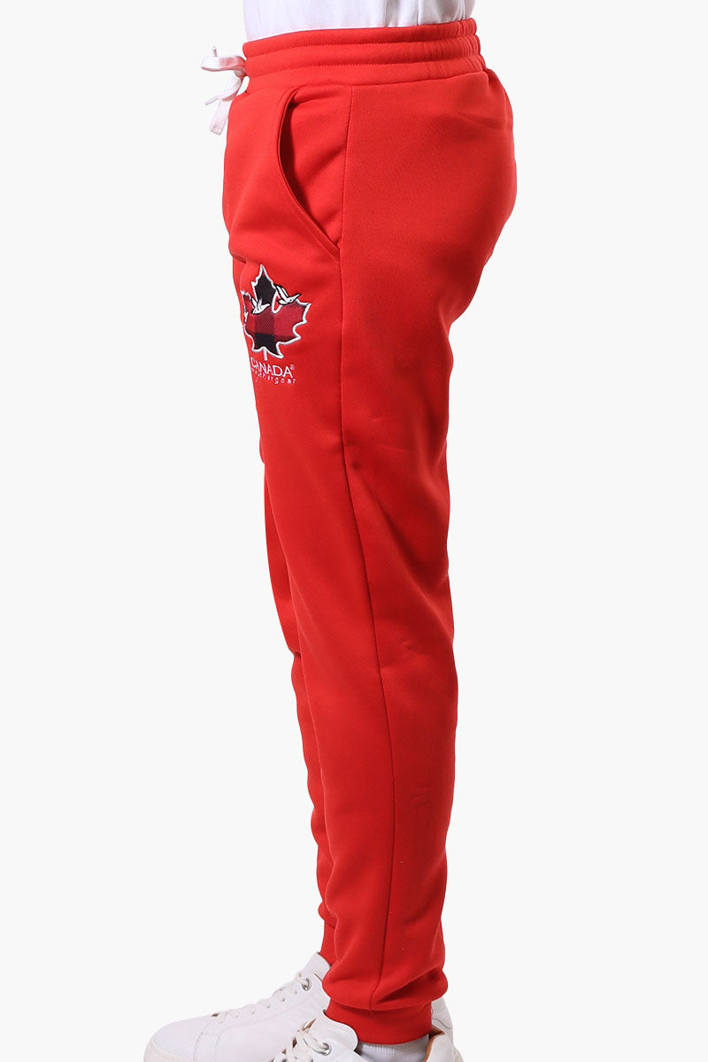 Canada Weather Gear Basic Tie Waist Joggers - Red - Mens Joggers & Sweatpants - International Clothiers