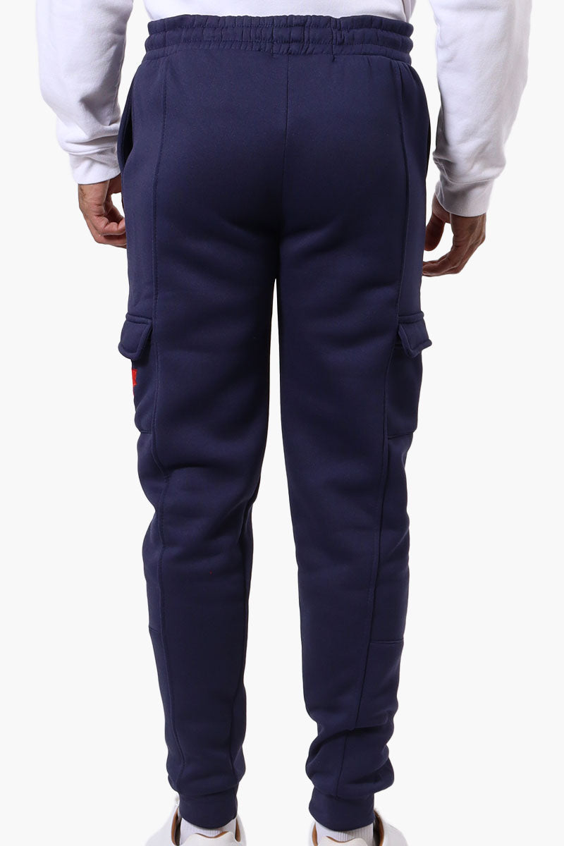 Canada Weather Gear Tie Waist Cargo Joggers - Navy - Mens Joggers & Sweatpants - International Clothiers