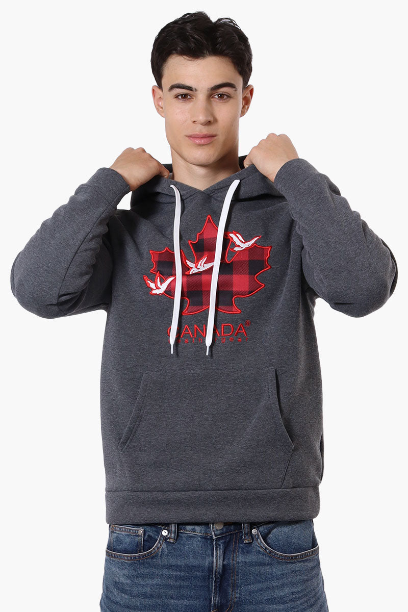 Canada Weather Gear Chest Logo Hoodie - Grey - Mens Hoodies & Sweatshirts - International Clothiers