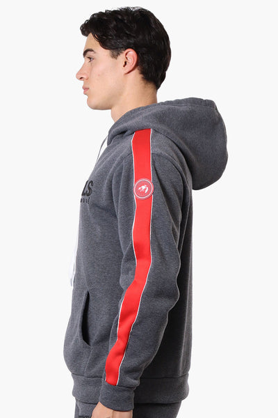 Essentials Super Triple Goose Chest Logo Hoodie - Grey - Mens Hoodies & Sweatshirts - International Clothiers