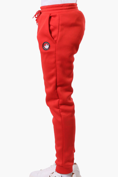 Canada Weather Gear Basic Tie Waist Joggers - Red - Mens Joggers & Sweatpants - International Clothiers