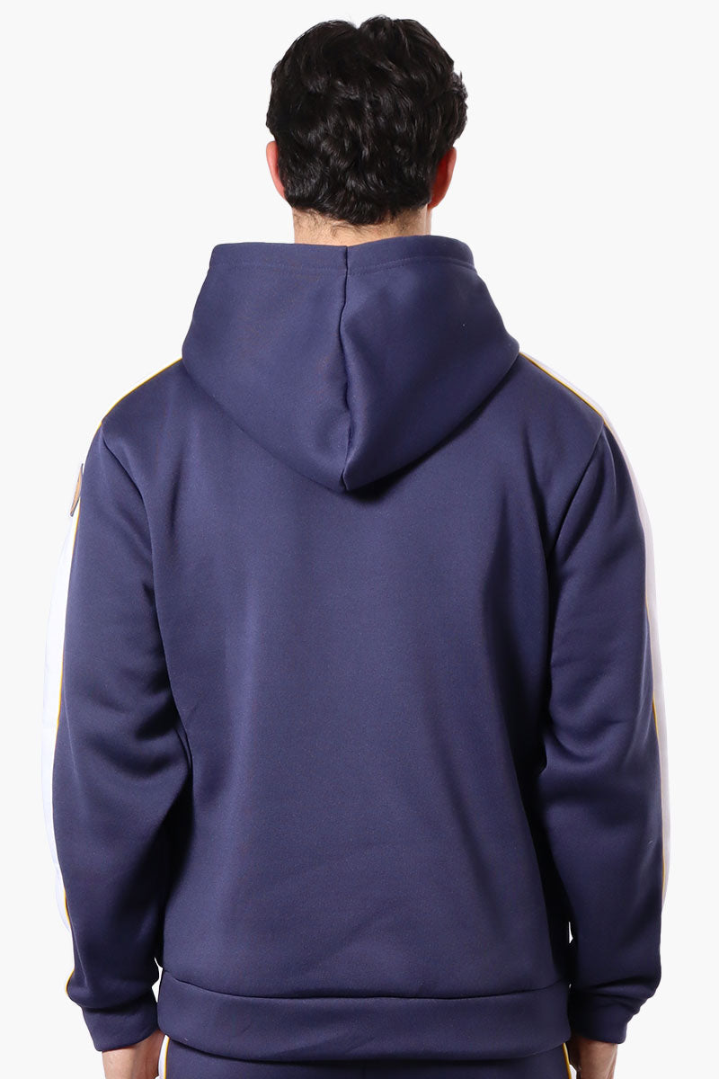 Essentials Super Triple Goose Chest Logo Hoodie - Navy - Mens Hoodies & Sweatshirts - International Clothiers