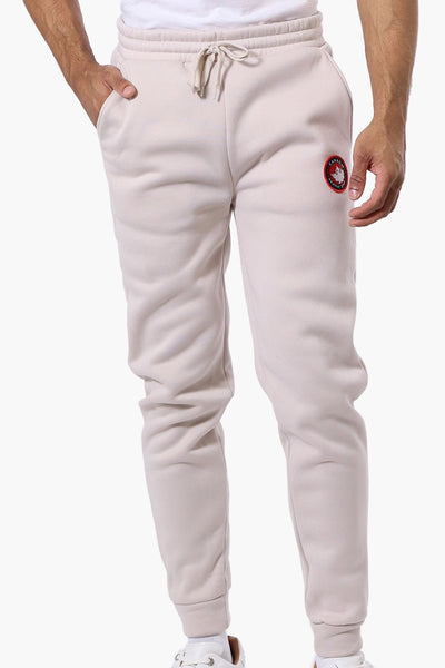 Canada Weather Gear Basic Tie Waist Joggers - Beige - Mens Joggers & Sweatpants - International Clothiers