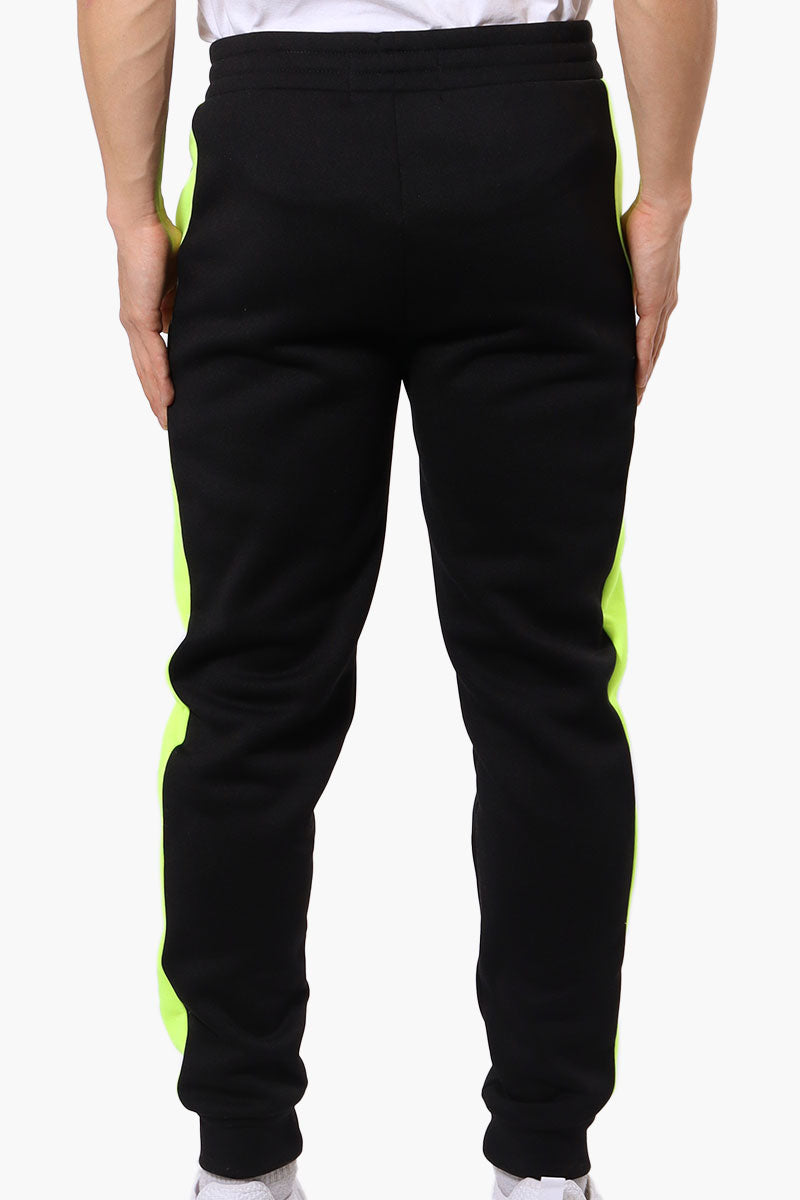 Essentials Super Triple Goose Side Stripe Tie Waist Joggers - Black - Mens Joggers & Sweatpants - International Clothiers