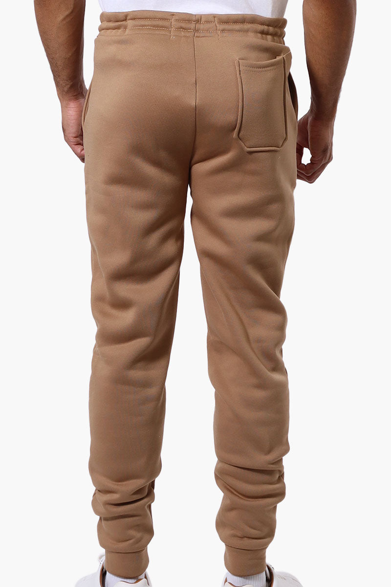 Canada Weather Gear Basic Tie Waist Joggers - Brown - Mens Joggers & Sweatpants - International Clothiers