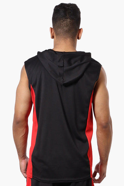 Canada Weather Gear Hooded Muscle Tee - Black - Mens Tees & Tank Tops - International Clothiers