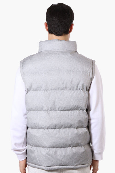 Super Triple Goose Double Pocket Bubble Vest - Grey - Mens Vests - International Clothiers