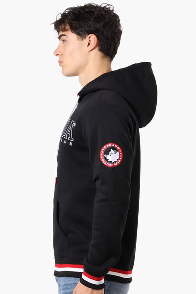 Canada Weather Gear Chest Logo Zip Up Hoodie - Black - Mens Hoodies & Sweatshirts - International Clothiers