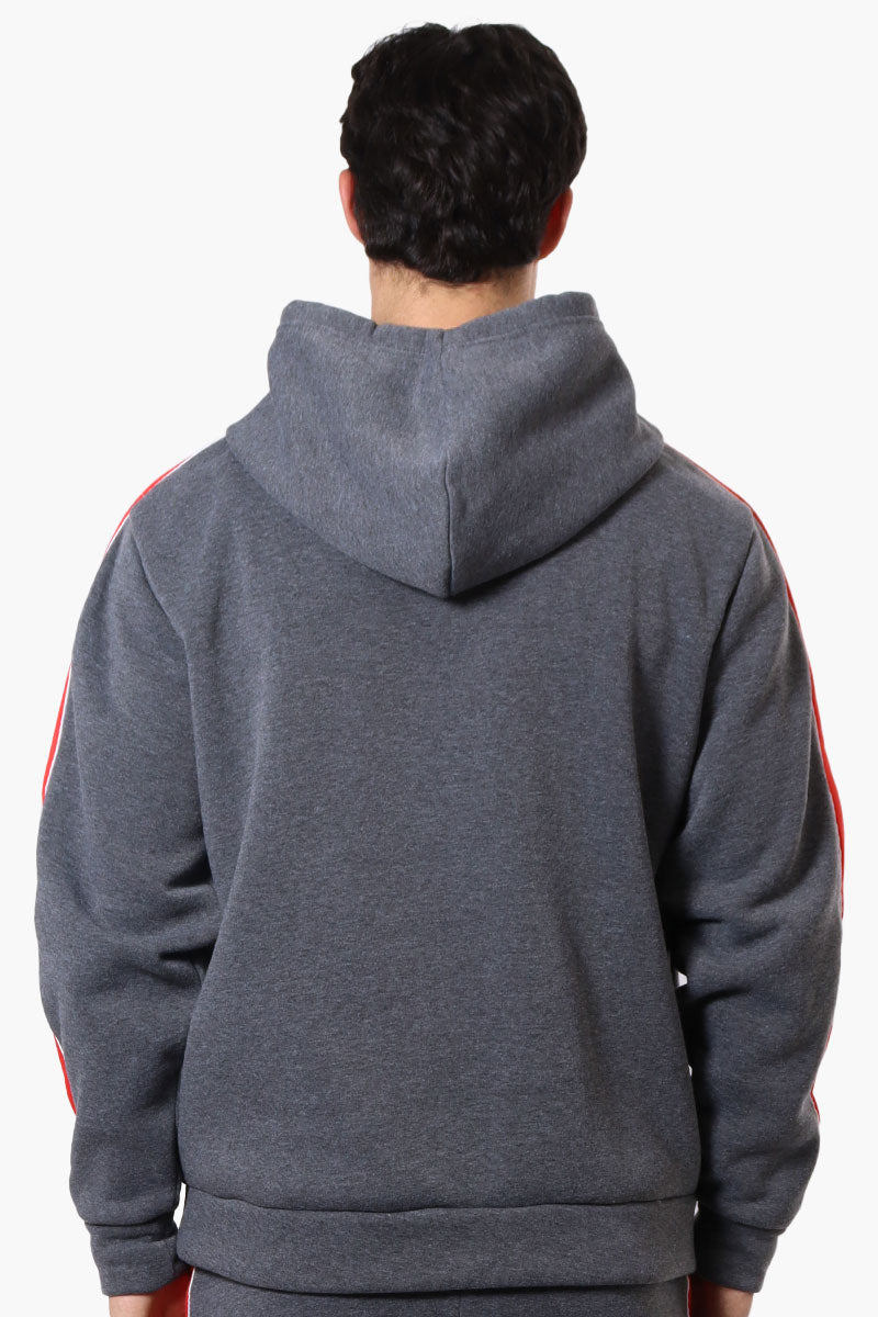 Essentials Super Triple Goose Chest Logo Hoodie - Grey - Mens Hoodies & Sweatshirts - International Clothiers