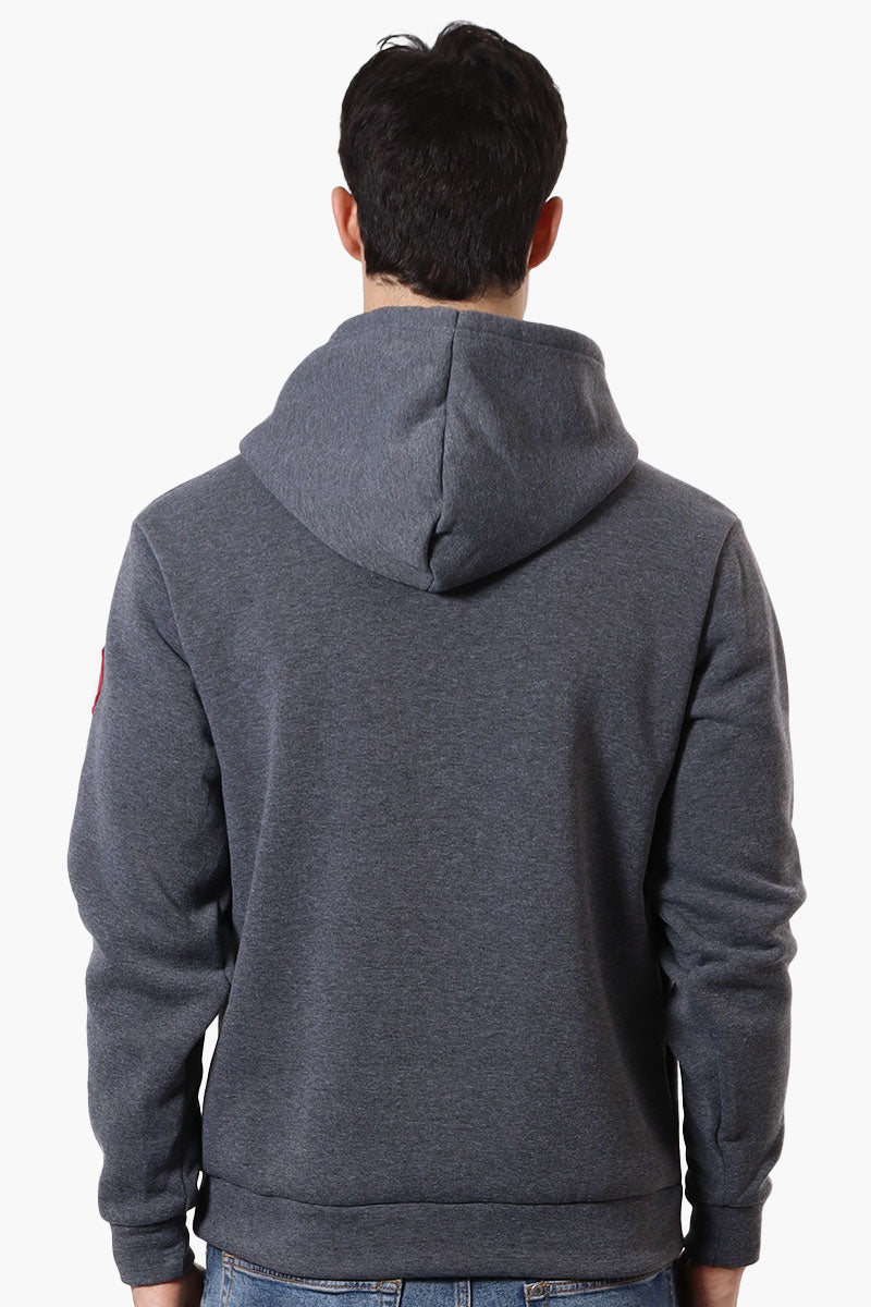 Canada Weather Gear Chest Logo Hoodie - Grey - Mens Hoodies & Sweatshirts - International Clothiers