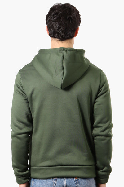 Canada Weather Gear Fleece Lined Zip Up Hoodie - Olive - Mens Hoodies & Sweatshirts - International Clothiers