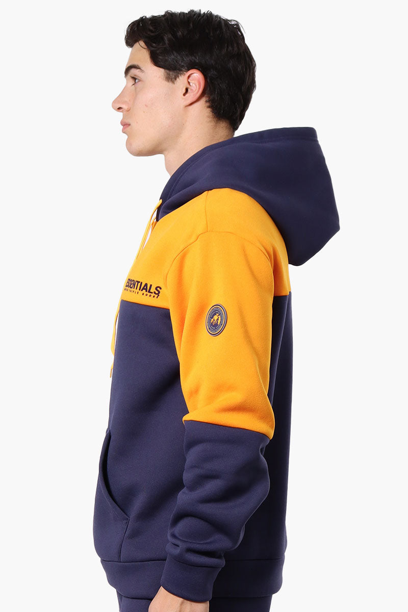 Essentials Super Triple Goose Colour Block Hoodie - Navy - Mens Hoodies & Sweatshirts - International Clothiers