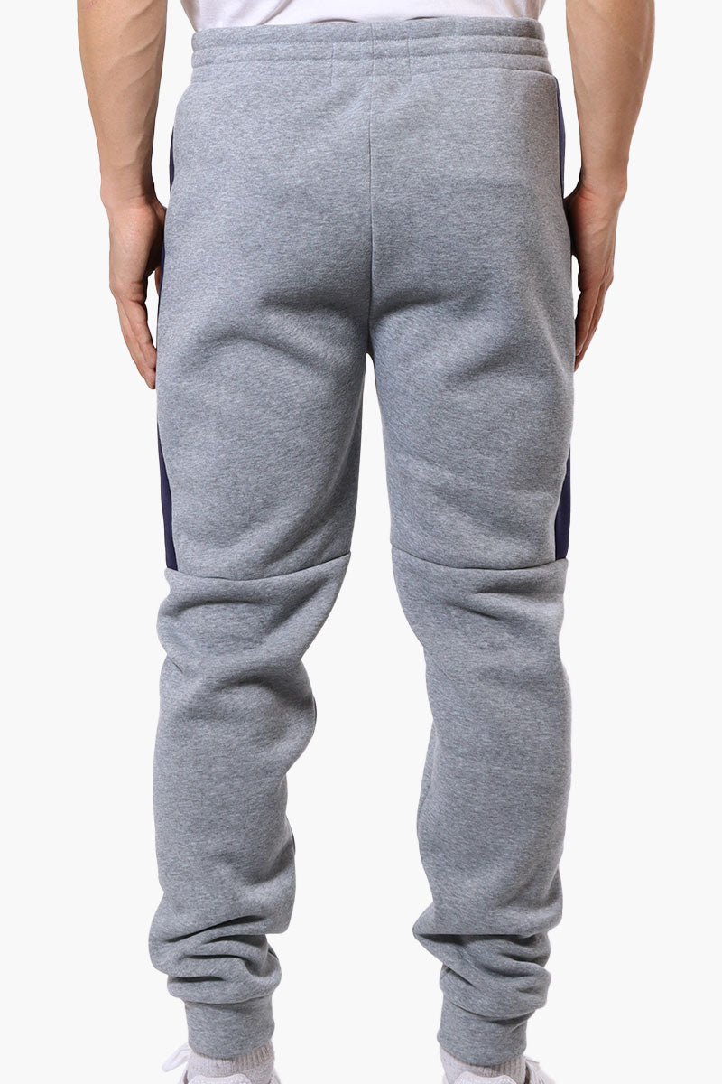 Essentials Super Triple Goose Side Stripe Tie Waist Joggers - Grey - Mens Joggers & Sweatpants - International Clothiers