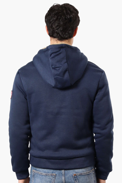 Canada Weather Gear Solid Sherpa Lined Lightweight Jacket - Navy - Mens Lightweight Jackets - International Clothiers