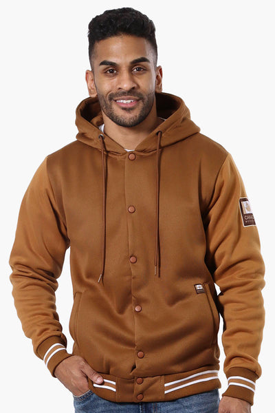 Canada Work Gear Button Up Hoodie - Caramel - Mens Hoodies & Sweatshirts - International Clothiers