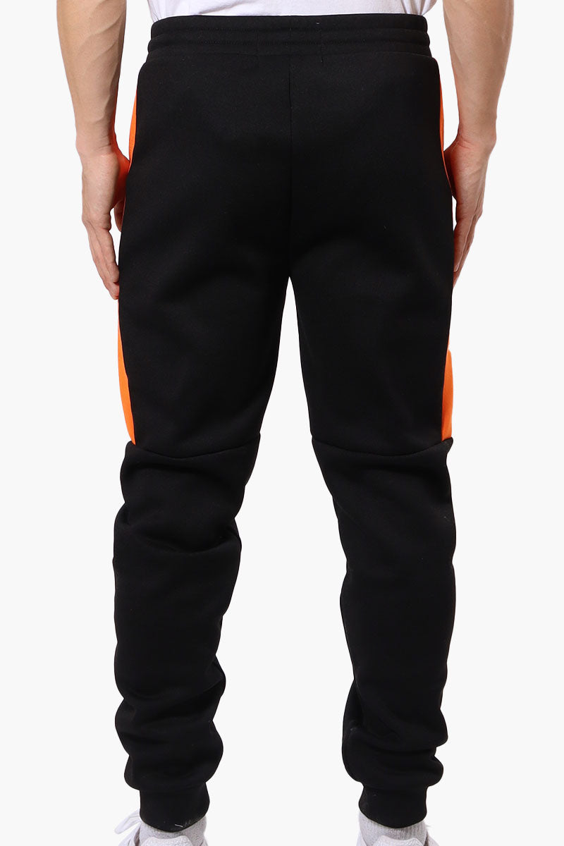 Essentials Super Triple Goose Side Stripe Tie Waist Joggers - Black - Mens Joggers & Sweatpants - International Clothiers