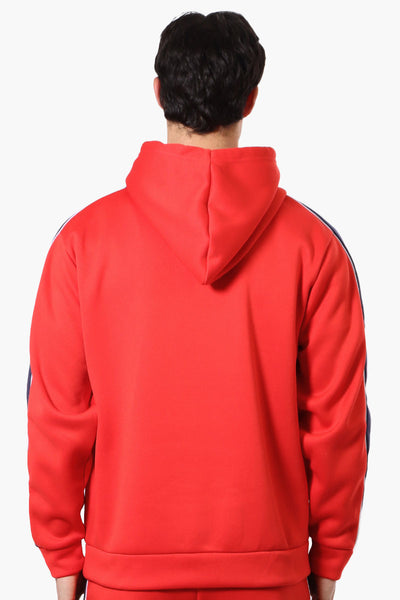 Essentials Super Triple Goose Chest Logo Hoodie - Red - Mens Hoodies & Sweatshirts - International Clothiers